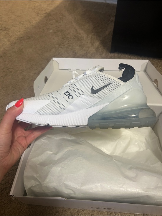 Nike Shoes - Brand new. Never worn. Nike Women's White/Black Air Max 270 Low-Top Sneakers